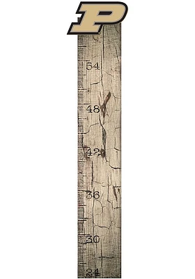 Purdue Boilermakers Growth Chart Sign - Black