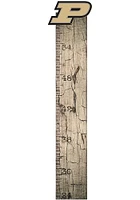 Purdue Boilermakers Growth Chart Sign - Black