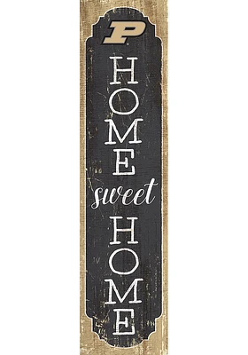 Purdue Boilermakers 48 Inch Home Sweet Home Leaner Sign - Black