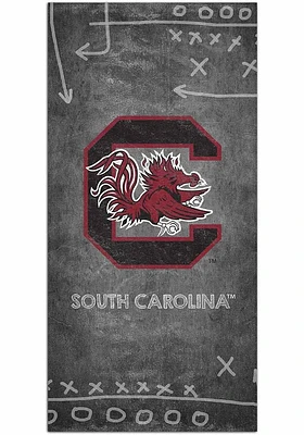 South Carolina Gamecocks Chalk Playbook Sign - Red