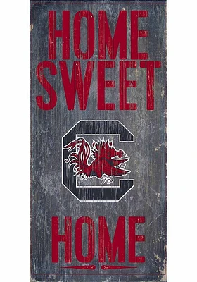 South Carolina Gamecocks Home Sweet Home Sign - Red