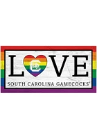 South Carolina Gamecocks LGBTQ Love Sign - Red