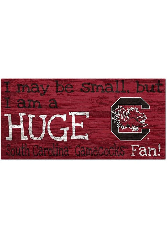 South Carolina Gamecocks Huge Fan Sign - Red