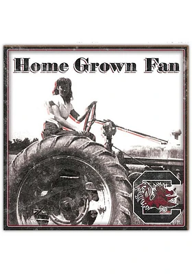 South Carolina Gamecocks Aluminum Can Sign - Red