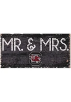 South Carolina Gamecocks Mr and Mrs Sign - Red