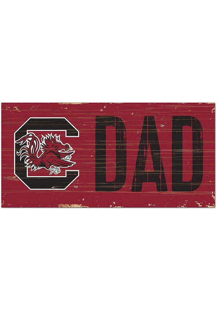 South Carolina Gamecocks DAD Sign - Red