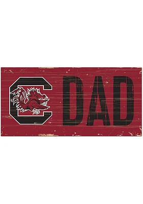 South Carolina Gamecocks DAD Sign - Red