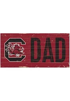 South Carolina Gamecocks DAD Sign - Red