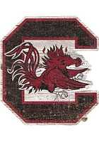 South Carolina Gamecocks Team Logo 8 Inch Cutout Sign - Red