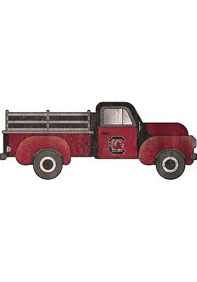 South Carolina Gamecocks 15 Inch Truck Sign - Red