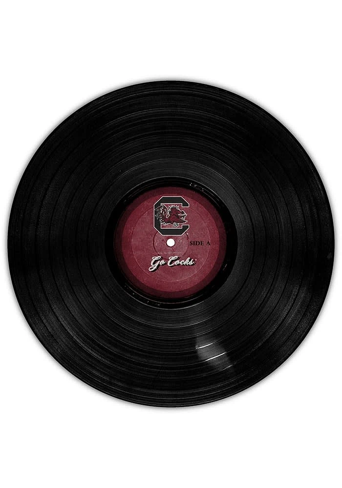 South Carolina Gamecocks 12 Inch Vinyl Circle Sign - Red