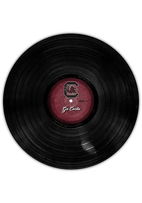 South Carolina Gamecocks 12 Inch Vinyl Circle Sign - Red