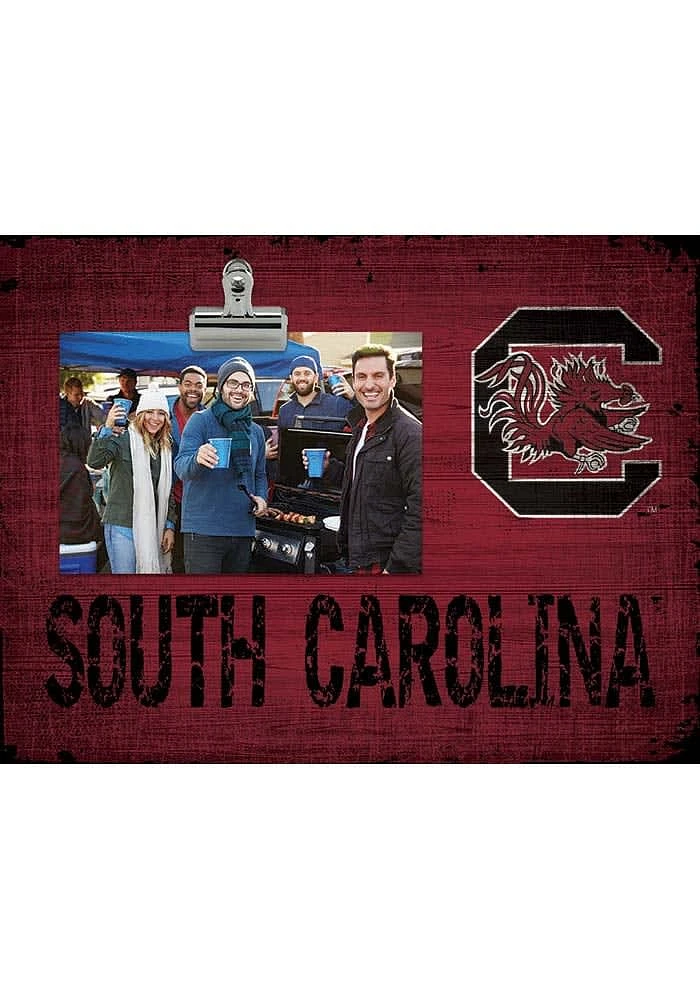 South Carolina Gamecocks Team Clip Picture Frame - Red
