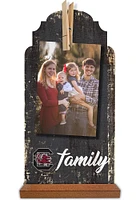 South Carolina Gamecocks Family Clothespin Sign - Red