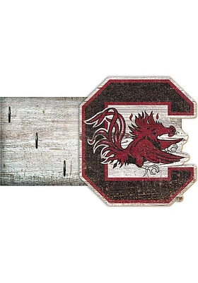 South Carolina Gamecocks Key Holder Sign - Red