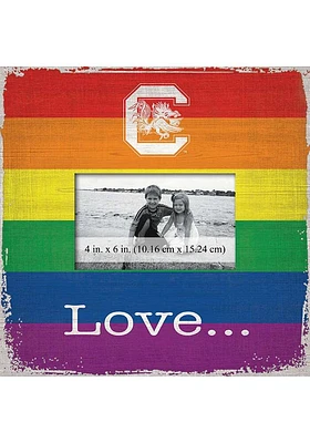 South Carolina Gamecocks Love Pride Picture Frame - Red