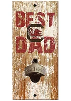South Carolina Gamecocks Best Dad Bottle Opener Sign - Red