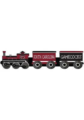 South Carolina Gamecocks Train Cutout Sign - Red
