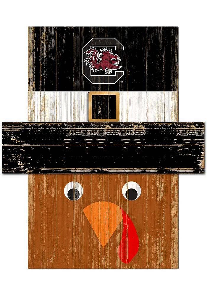 South Carolina Gamecocks Turkey Head Sign - Red