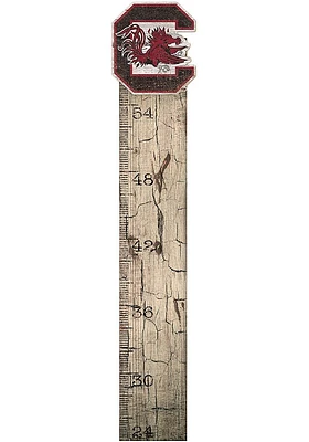 South Carolina Gamecocks Growth Chart Sign - Red
