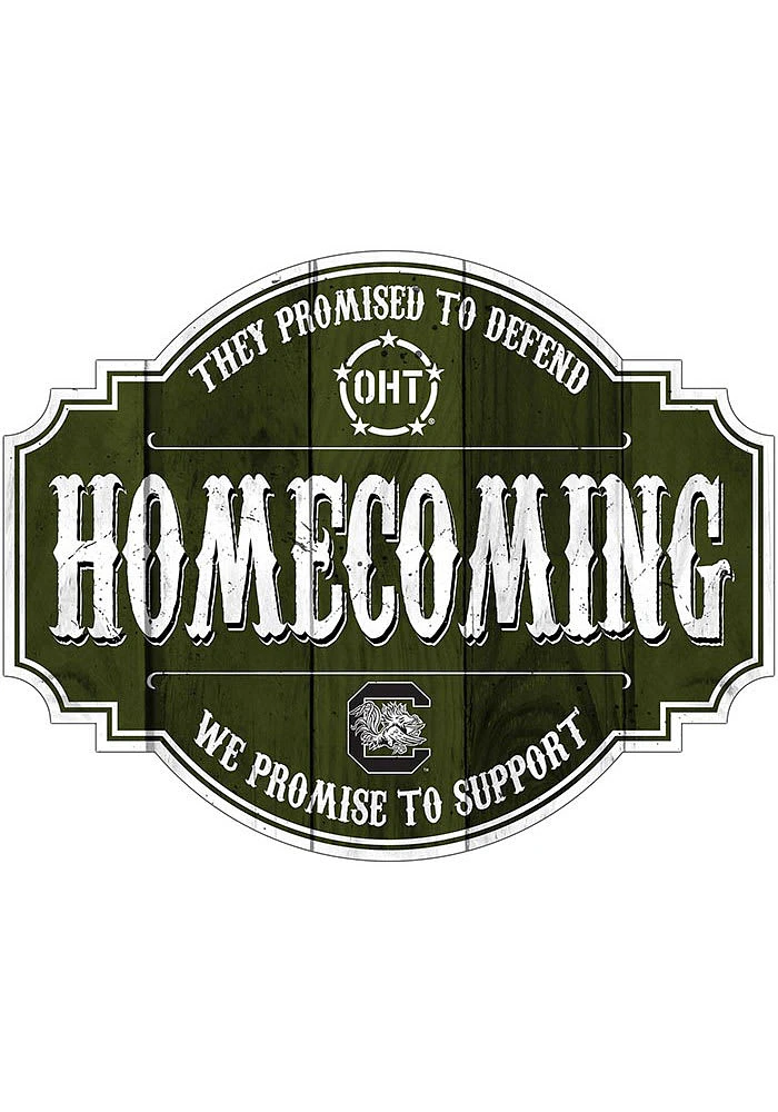 South Carolina Gamecocks OHT 24in Homecoming Tavern Sign - Red