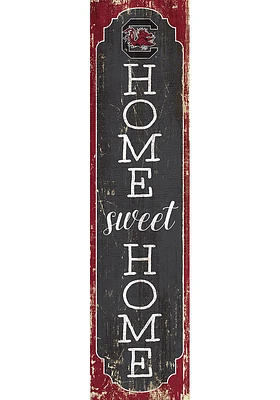 South Carolina Gamecocks 48 Inch Home Sweet Home Leaner Sign - Red