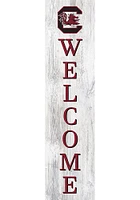 South Carolina Gamecocks 48 Inch Welcome Leaner Sign - Red