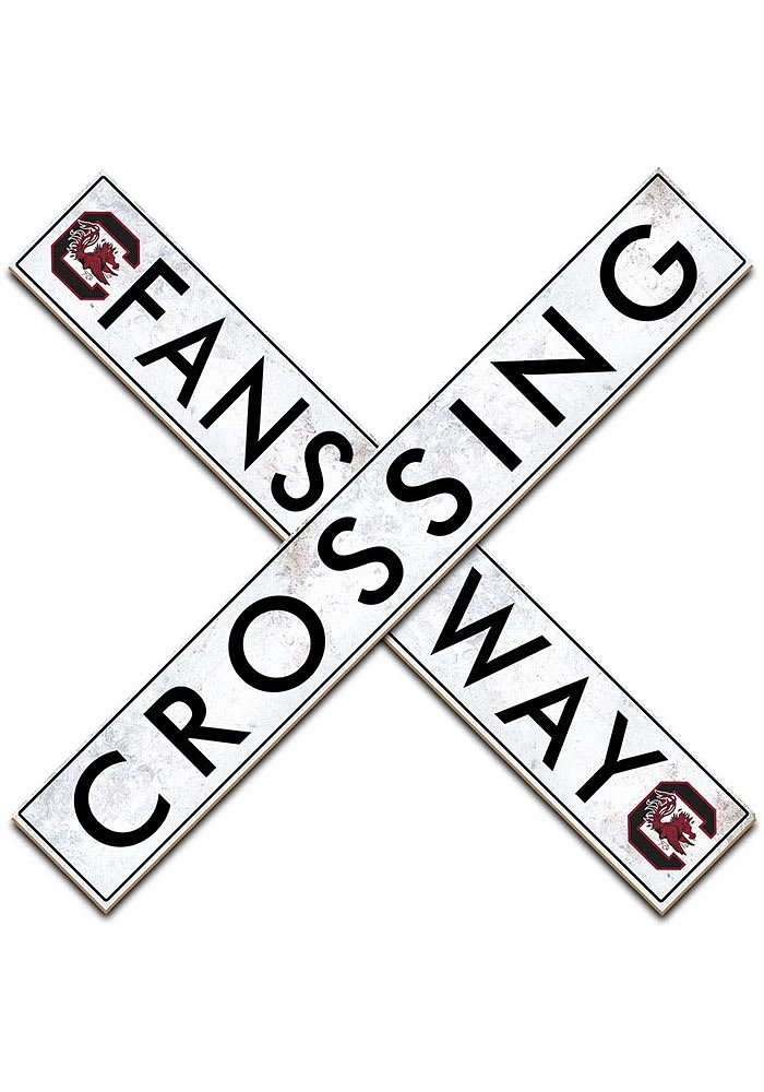 South Carolina Gamecocks 48 Inch Fans Way Crossing Wall Art