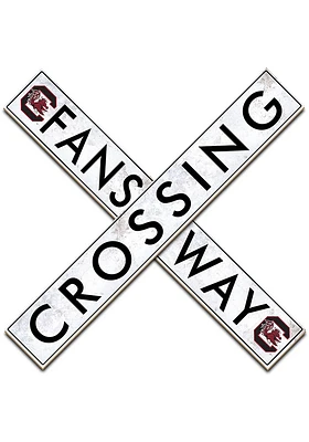 South Carolina Gamecocks 48 Inch Fans Way Crossing Wall Art