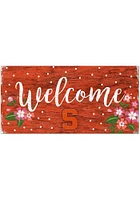 Syracuse Orange Welcome Floral Sign - Orange