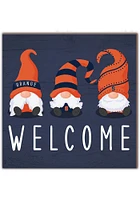 Syracuse Orange Welcome Gnomes Sign - Orange