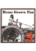 Syracuse Orange Aluminum Can Sign - Orange