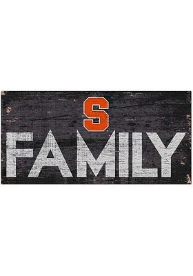 Syracuse Orange Family 6x12 Sign - Orange