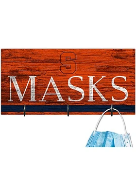Syracuse Orange Team Color Mask Holder Sign - Orange