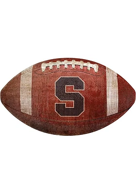 Syracuse Orange Baseball Shaped Sign - Orange