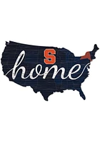 Syracuse Orange USA Shape Cutout Sign - Orange