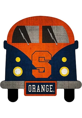 Syracuse Orange Team Bus Sign - Orange