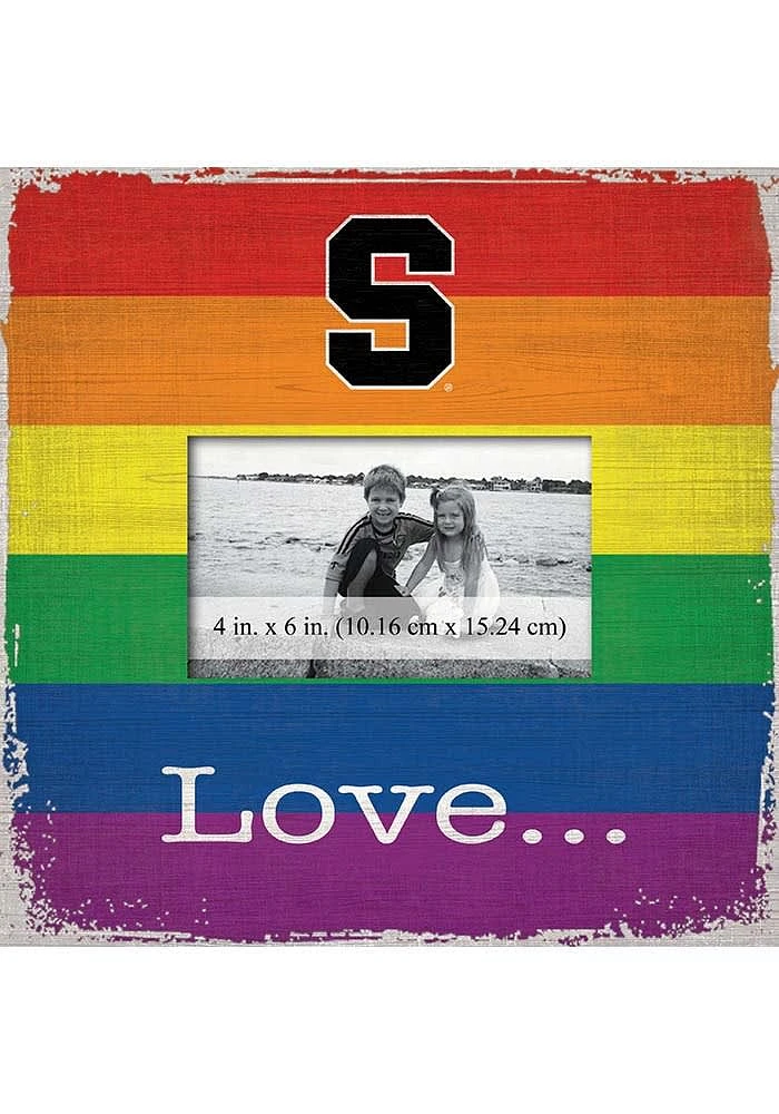 Syracuse Orange Love Pride Picture Frame - Orange