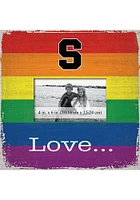 Syracuse Orange Love Pride Picture Frame - Orange