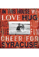 Syracuse Orange In This House 10x10 Picture Frame - Orange