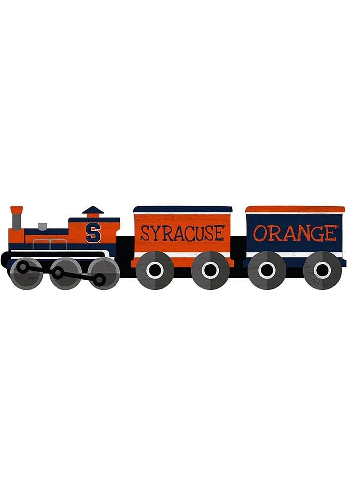 Syracuse Orange Train Cutout Sign - Orange