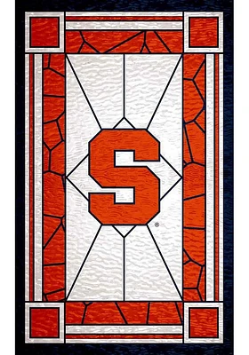 Syracuse Orange Stained Glass Sign - Orange