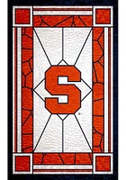 Syracuse Orange Stained Glass Sign - Orange