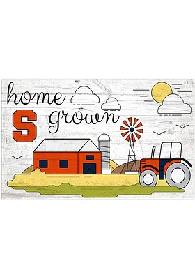 Syracuse Orange Home Grown Sign - Orange
