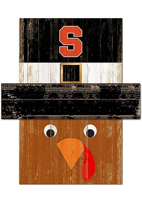 Syracuse Orange Turkey Head Sign - Orange