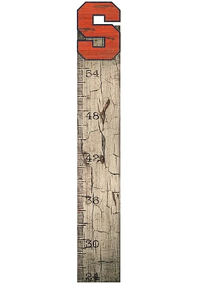 Syracuse Orange Growth Chart Sign - Orange