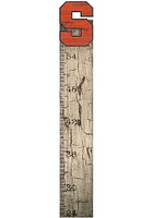 Syracuse Orange Growth Chart Sign - Orange