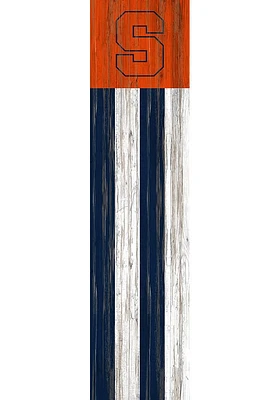 Syracuse Orange 48 Inch Flag Leaner Sign - Orange