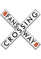 Syracuse Orange 48 Inch Fans Way Crossing Wall Art