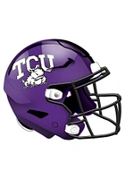 TCU Horned Frogs 24in Helmet Cutout Sign - Purple